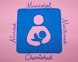 <b>Breastfeeding Advocacy Pink Infant Lap Tee - YOU PICK SIZE!</b>