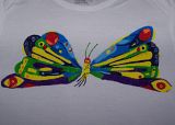 Hungry Caterpillar Butterfly Hand-painted YPS Infant or Toddler Tee Shirt