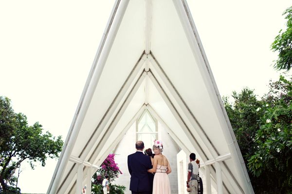 bali wedding church