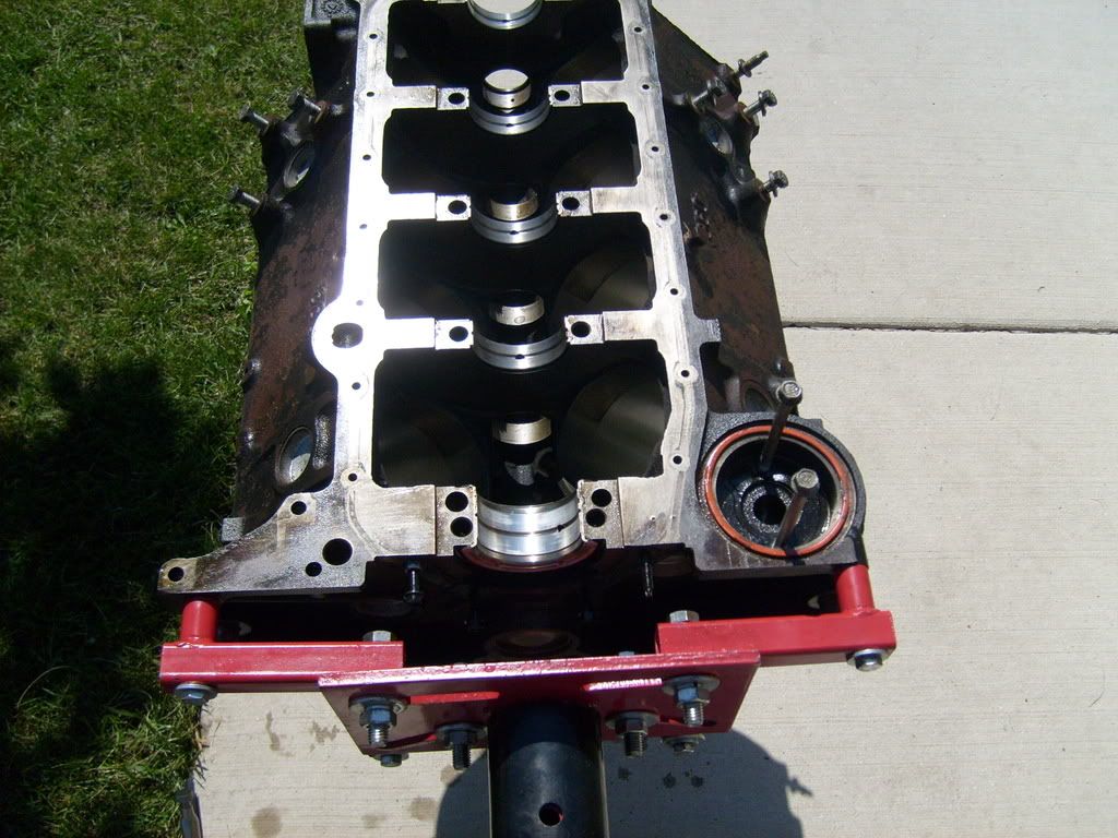 350 roller block, rods, l98 cam,roller lifters and spider plate Third