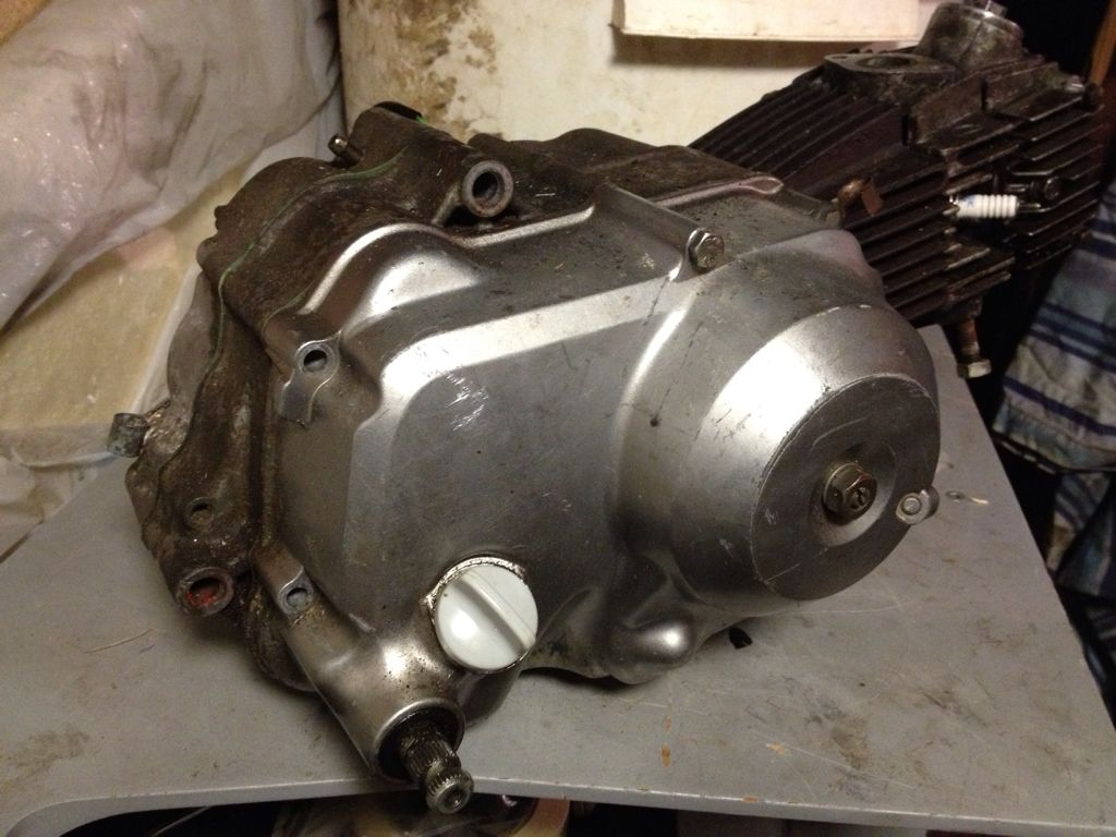 Reconditioned honda c90 engine #7