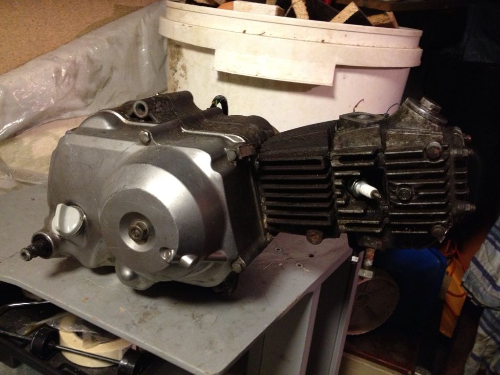 Reconditioned honda c90 engine #3