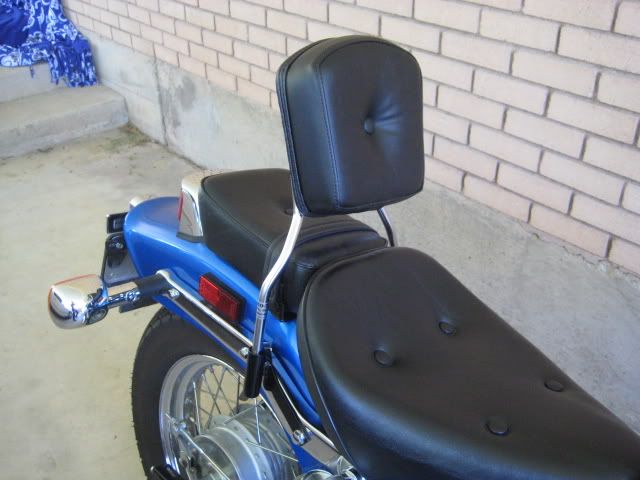 Backrest honda motorcycle rebel #1