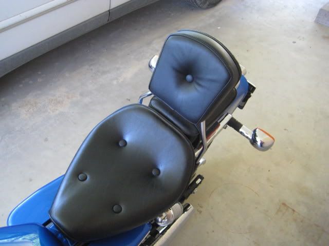 Backrest honda rebel #2