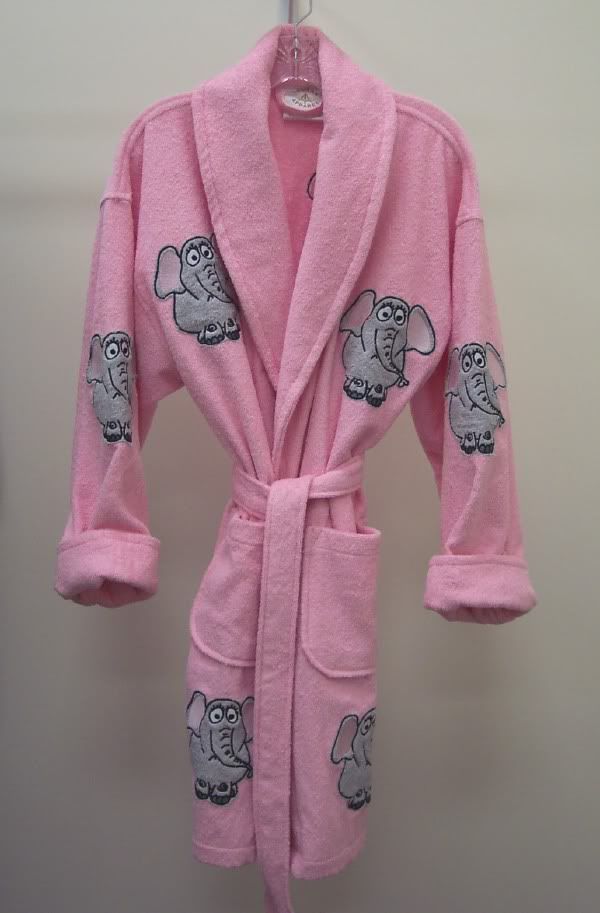 APPLIQUE BATHROBES