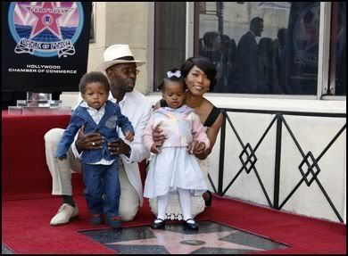 Angela, Courtney and the kids.