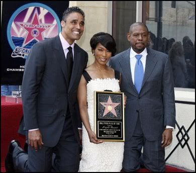 Angela, Rick Foxx and Forest Whitaker