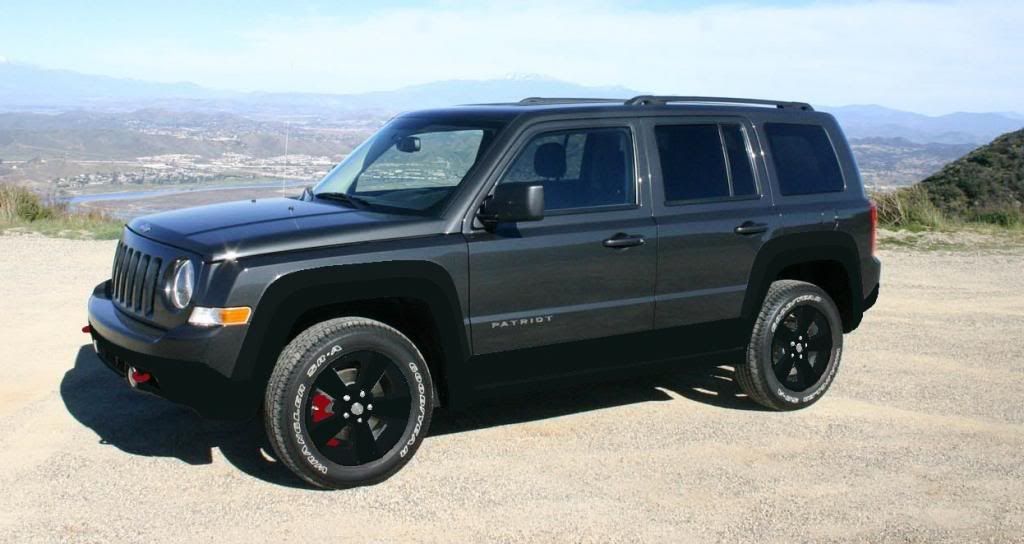 fender flares jeep patriot