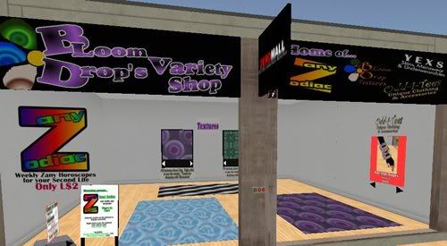 Second Life - Bloomdrops Variety Shop home of Zany Zodiacs