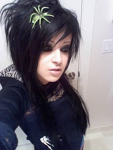  highlights, all done up with jet black hair. Checkout some great emo 