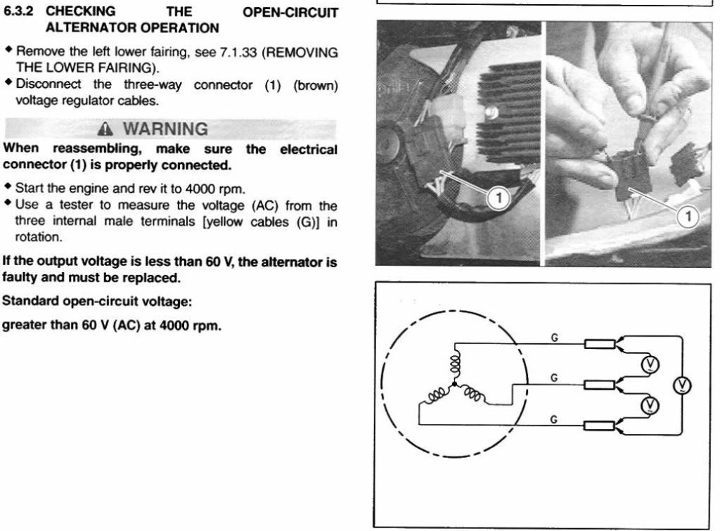 Stator testing