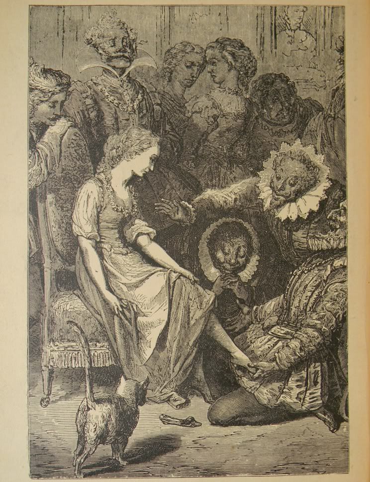 1887 CINDERELLA Antique GUSTAVE DORE Book RARE Bears SLEEPING BEAUTY ...