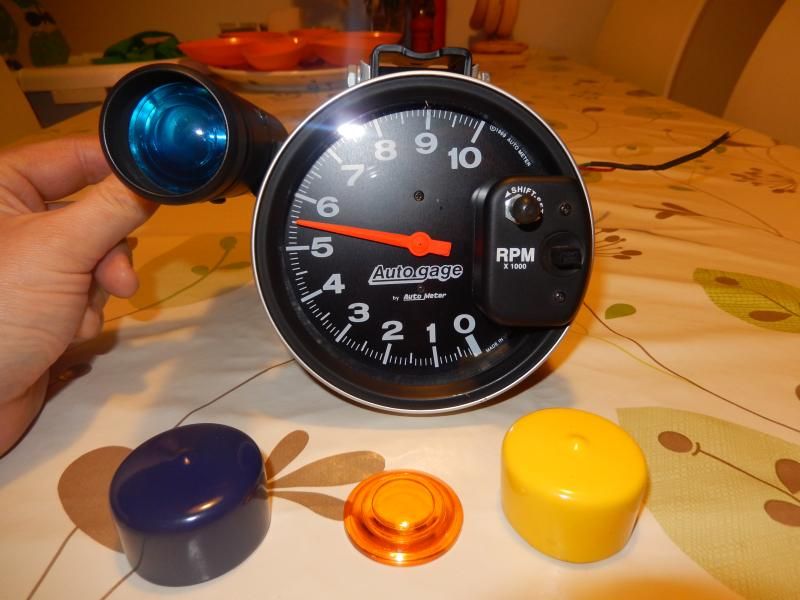 For Sale Autometer Gauges Monster Tach Rev Counter Oil