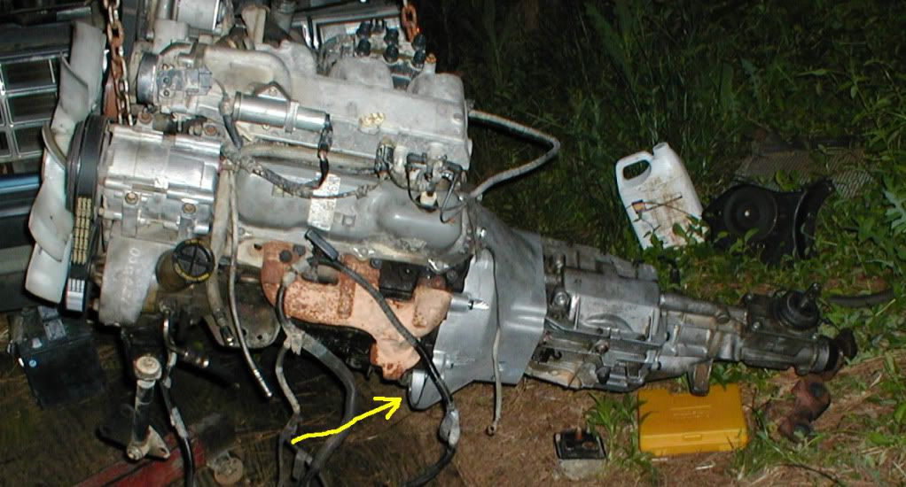Replacing starter on 1997 ford ranger