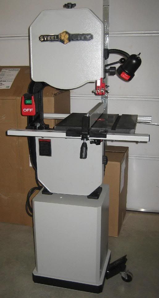Review Steel City 14" Granite Top Bandsaw by GaryK