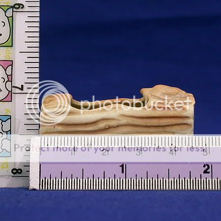 10 DOLLHOUSE MINIATURE POTTERY LOG PLANTERS   KK2  