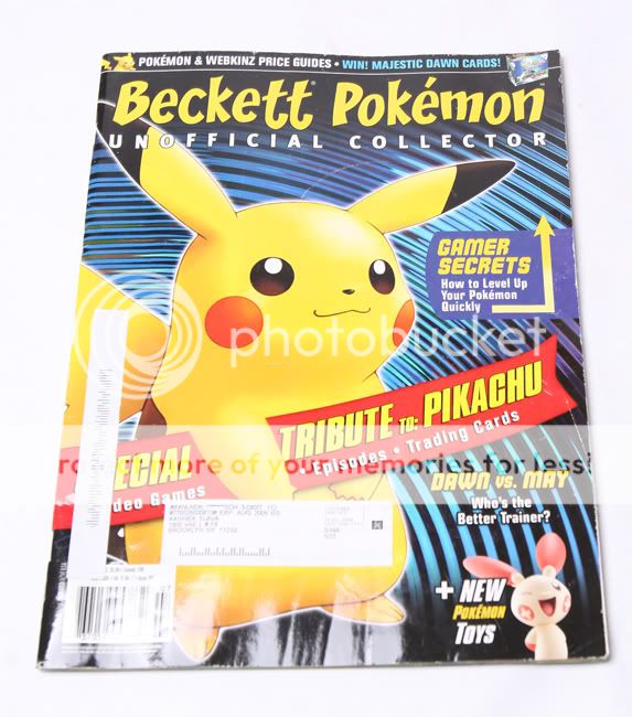 BECKETT UNOFFICIAL GUIDE TO POKEMON MAGAZINE JULY 2008  